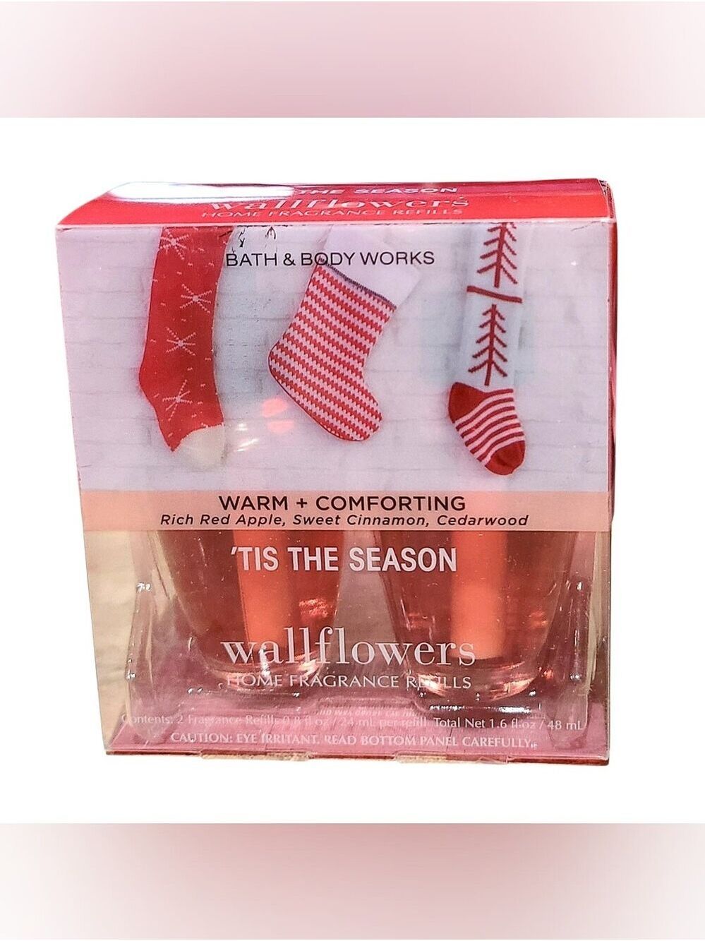 TIS THE SEASON WALLFLOWER HOLIDAY HOME FRAGRANCE REFILLS BY BATH & BODY WORKS